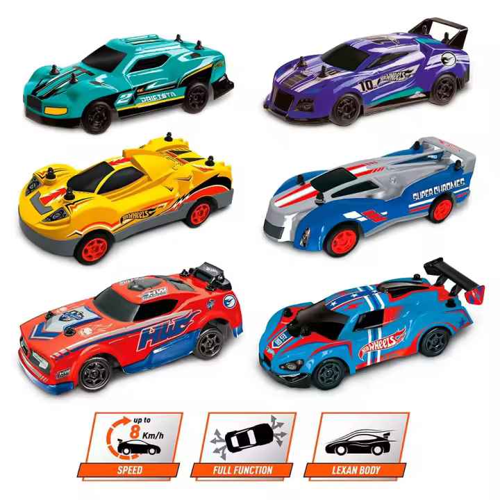 Hot Wheels RC Vehículo 1/28 Surtido de Coches de Carreras de Alta Calidad - 1