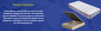 FACTORY COLCHÓN - Pack Colchón Viscoelástico + Canapé De Madera Hard - details 1