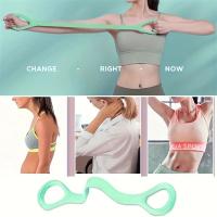 Banda De Resistencia Para Yoga Y Pilates Expansor De Pecho En Forma De 8 Ejercicio De Entrenamiento De Braza En Casa Gimnasio - details 4
