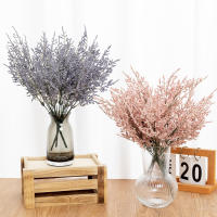 Plantas Artificiales Gypsophila Lavanda Para Boda Fiesta DIY Arreglo Floral Falso Decoración De Hogar Plástico Lavanda Bebé - details 3