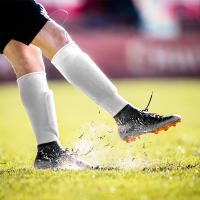Pareja De Medias De Protección Para Pierna Para Hombres Y Mujeres Calcetines De Rodilla Para Fútbol Y Soccer - details 14