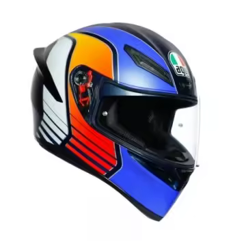 Casco Integral AGV K1 Multi Power Matt Dark Blue Orange White 2205 - 1