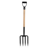 Cofan Horca para cavar | Material: acero endurecido | 4 dientes | Ideal para jardinería y agricultura | Medidas: 23 x 105 cm - details 2