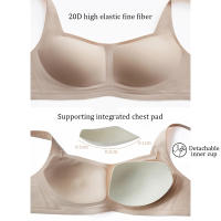 Sujetadores Sin Costuras Para Mujer Invisible Push up Sin Alambre Sujetador Suave De Noche Lencería Deportiva Para Niñas - details 15