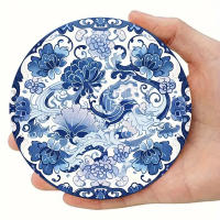 Juego De 6 Coasters De Mariposa 5D DIY Antideslizantes Resistente Al Calor Decoración Moderna Para El Hogar Y Regalos - details 6