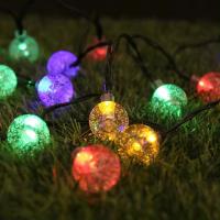 - Guirnalda de Luces de Jardín – Luces LED de Exterior con Bombillas – Guirnalda Solar Recargable - Decoración para Interior y Exterior [Clase de eficiencia energética A] para Jardín, Boda, Vacaciones, Navidad, Terraza, Fiestas - details 6