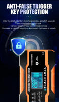 Cargador De Batería De Coche 12V 12A 7 Etapas Con Pulso Y Pantalla LCD Digital Para Carro Motos - details 8