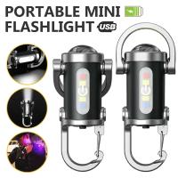 Linterna LED De Cadena Multifuncional Para Actividades Al Aire Libre Linterna De Inspección Práctica Impermeable Con Luz Fuerte De 5W Para Camping Viajes Y Trabajo - details 0