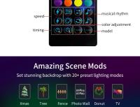 Luces LED Bluetooth Para Navidad Y Fiestas USB 5V Dreamcolor WS2812B RGBIC Addressable Guirnalda De Hadas Para Decoración De Bodas Y Fiesta - details 16