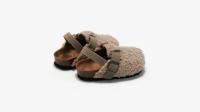 Zapatillas De Peluche Para Niños Y Niñas Clogs Elásticas De Verano Calientes Invierno Suela Suave Antideslizante Tallas 14-21 - details 10