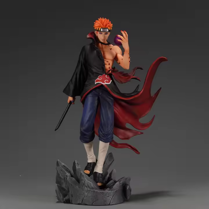 Figura De Anime Naruto 23cm PVC Pain Estatua De Colección Juguete Modelo Para Regalos Para Adultos Fans De Naruto - 1