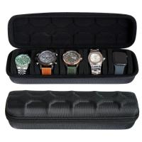 Organizador De Reloj Para Hombres Y Mujeres Caja De Viaje Portátil Para Almacenamiento Y Exhibición De Relojes Y Relojes Inteligentes Material De Cuero Estilo Casual - details 5