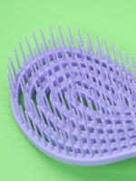 Cepillo De Baño De Silicona Para Limpieza Del Cabello Y Masaje Capilar Cepillo De Ducha De Plástico Suave Para Cabello Y Cuerpo Herramienta De Peluquería Para Salón - details 17