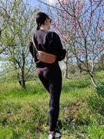 Rinoneras Mujer, Bolso de cuero para Mujer, Bolso de Mujer elegant, riñonera con Correa para el hombro, cinturón ajustable, Cuero genuino Made in Italy, Modelo EASY (S Cuoio) - details 0