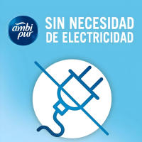 AMBI PUR Ambientador para Baño - Sin Pilas - Sin Electricidad - Elimina y Previene los Malos Olores - Fragancia Aroma a Limpio - Hasta 50 días de Uso Continuo - Deja un Aroma Fresco y Limpio Durante Todo el Día - Multi Pack - AMBI PUR. - details 2