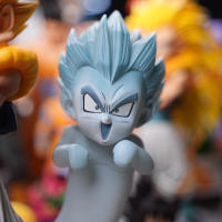Figura De Acción Dragon Ball Z Gotenks 25cm/9.8in Luz Nocturna De Fantasma PVC Colección De Juguetes Para Regalos Para Adultos Y Adolescentes - details 5
