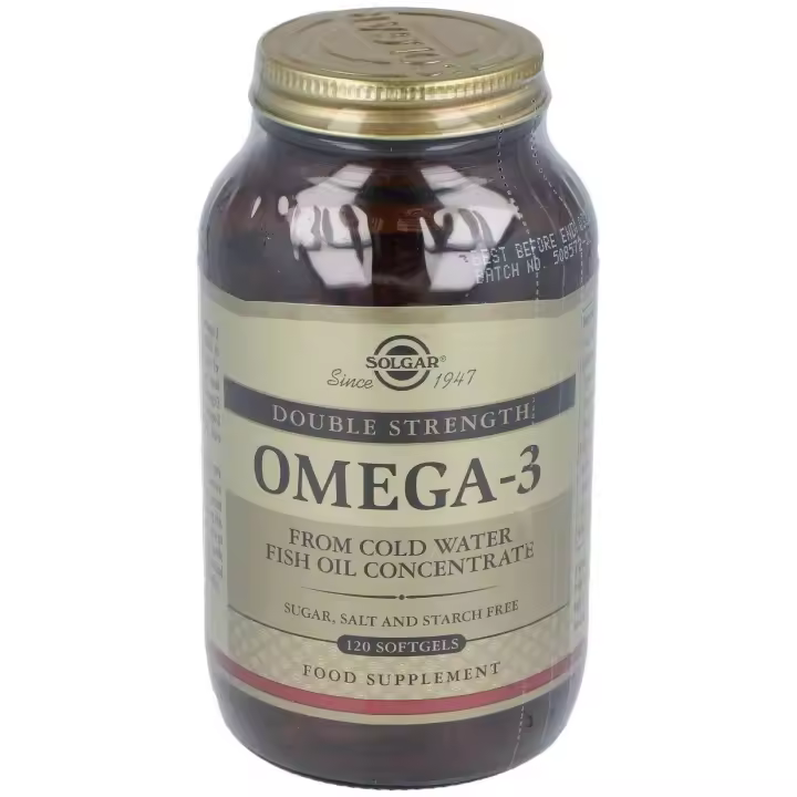 Solgar Omega 3 Alta Concentración Doble Fuerza 120Caps - 1