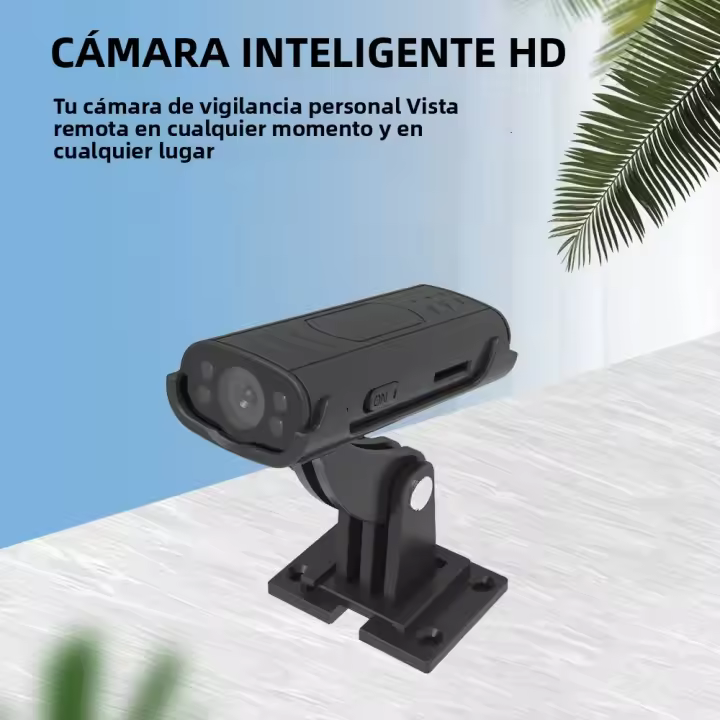 Cámara Mini WiFi Inalámbrica Con Monitorización Remota Seguridad De Hogar Inteligente Cámara IP Con Alerta De Movimiento Push - 1