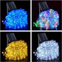Luces De Enredadera LED Solar Para Jardín Navidad Decoración De Fiesta Boda 22M/12M/7M Cinta De Luces Faeirys Modernas Instalación Por Montaje - details 0