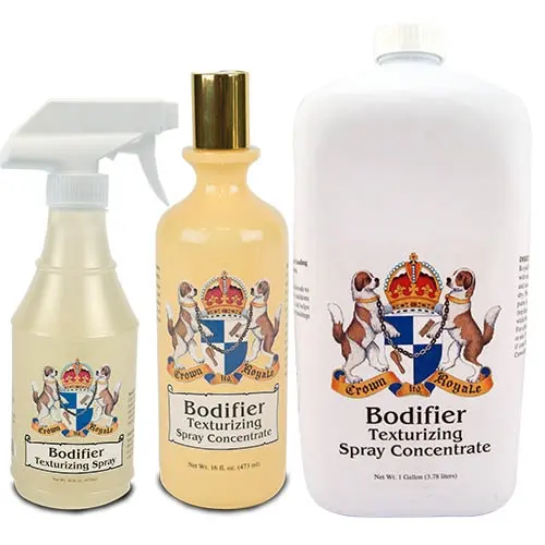 Ibañez Texturizador Bodifier Crown Royale 3.8L para Mascotas - Recupera la Textura y Da Volumen con Cuerpo - 1