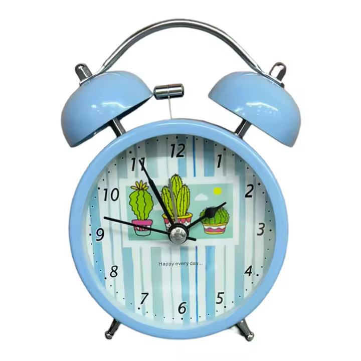 Reloj Despertador de mesa Analógico Silencioso sin Tic Tac y con Alarma: ¡Despierta con estilo! Más de 50 diseños - 1