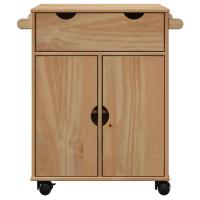 vidaXL Carrito de cocina OTTA madera maciza de pino 59x45x80 cm - details 3