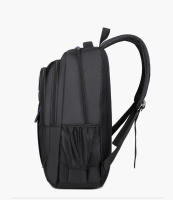 Mochila De Negocios Impermeable Para Hombres Mochila De Viaje Casual Con Capa De Computadora Para Estudiantes De Secundaria Material Oxford Y Nylon - details 7