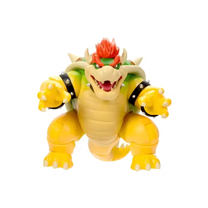 Sherwood Figura de Super Mario de 18 Cm con Función de Escupir Fuego de la Película - 1