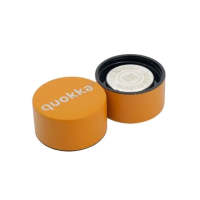 Botella térmica QUOKKA SOLID AMBER con colgador Strap 510ML acero inoxidable boca ancha - Quokka - details 2