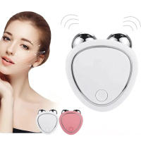 Masajeador Facial EMS Mini Máquina De Levantamiento Facial Microcorriente Antienvejecimiento Reducción De Doble Mentón Vibración Sonic Belleza Dispositivo De Masaje USB Recargable - details 0