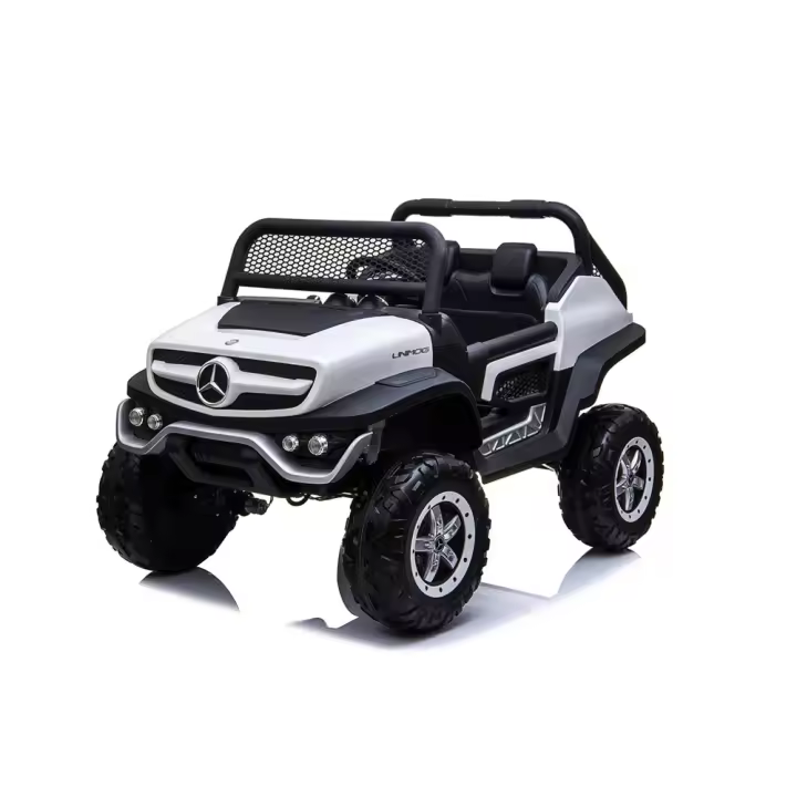 Coche Mercedes Unimog White bateria 12V 128 X 86 X 84Cm Runruntoys (Injusa 4066) - 1