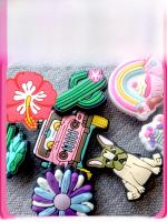 19Pcs Encantos De Zapato Para Verano Serie DIY Accesorios De Decoración Para Zapatos Pines Para Zapatillas Y Sandalias Regalo Great - details 5