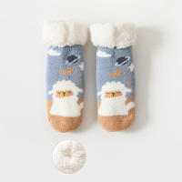 Calcetines De Navidad Para Bebés Recién Nacidos Invierno Gruesos Algodón Cálido Antideslizantes Talla Ajustable Para Niños De 0 a 4 Años Diseño De Dibujos Animados - details 10
