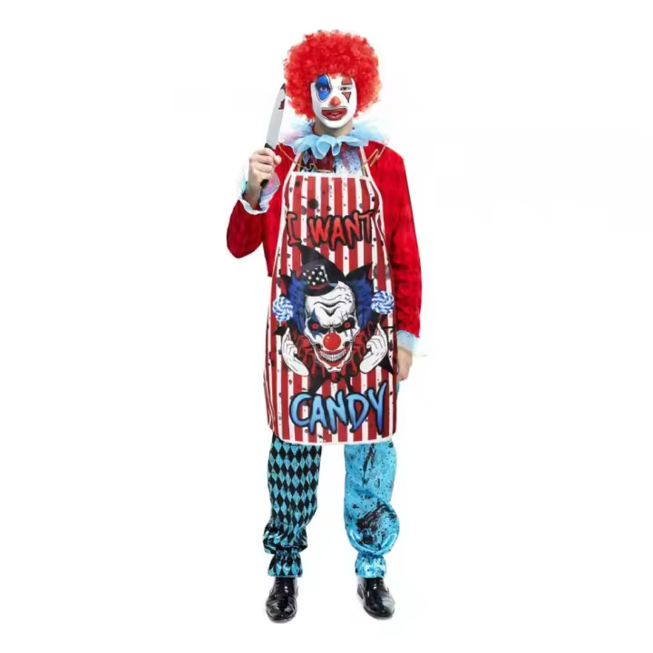 Partilandia Delantal de Payaso Candy Asesino - 1