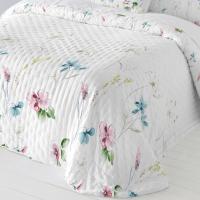Colcha bouti reversible Fundeco Astoria de primavera-verano, incluye cojines de regalo - 100 gr - Hecha en España - details 2