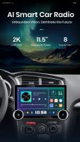Junsun X8 11.5“ 2K 2000*1200 QLED CarPlay inalámbrico Android Auto radio para Citroen C4 2 B7 2013 2014 2015 2016  de coche  autoradio multimedia - details 0