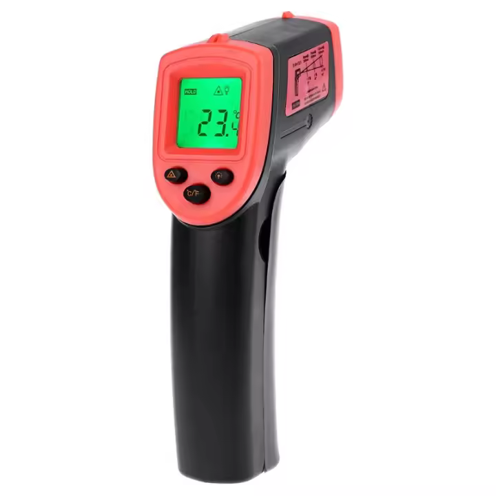 Termómetro Digital Inalámbrico IR Pyrometer HW600 Industrial Con Temperatura Máxima De Medición 600℃ / 1122℉ Pantalla Digital Portátil Para Uso Industrial - 1