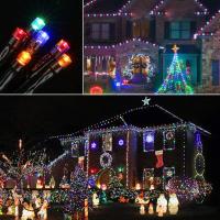 Luces De Cadena Solar Para Exterior LED Luces Navideñas Al Aire Libre Impermeables Para Jardín Y Valla Instalación Auto-Contenida Fuente De Energía Solar Protección IP65 - details 15