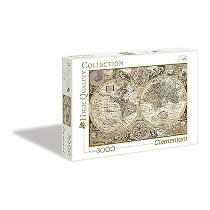 Clementoni Puzzle 3000 Piezas Mapa Antiguo 33531 - 1