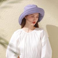 BRIMIX sombrero de sol mujer sombrero de playa mujer sombrero protección UV mujer sombrero verano mujer sombrero plegable mujer sombrero estilo francés sombrero plegable muj esombrero de algodón mujer gorra transpirable mujer sombrero verano mujer - details 25