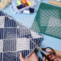 4PcsStencil Sashiko De Acrílico Para Bordado Y Costura Manual Plantilla De Línea Cruzada Herramienta De Bordado De 2.5mm De Grueso - details 2