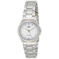 Casio Ltp-1130a-7ardf  Reloj Para Para Mujer Color Plateado. Esfera Blanca. - details 1