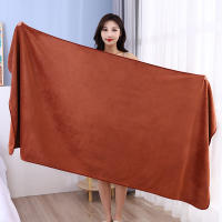 Toalla De Baño De Microfibra Gruesa Super Absorbente Y Secado Rápido Multiusos Toalla De Algodón Peinado Estilo Rectangular Para Uso Diario - details 9