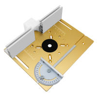 Sistema De Elevación De Router Mejorado Con Placa De Inserto De Aluminio Para Mesas De Trabajo Herramienta DIY Para Carpintería - details 29