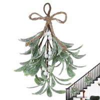 Falsas Ramas De Mistletoe Artificiales Con Efecto De Niebla Decoración Festiva Para El Hogar Y Navidad Ramas Duraderas De Flores Artificiales Para Uso Interior En Invierno - details 7