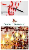 Luces Solares De Copos De Nieve LED Para Jardín Decoración De Navidad Guirnalda De Árbol De Navidad Y Paisaje Externo - details 10