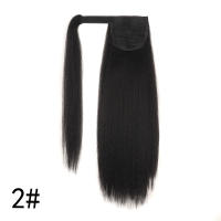Extension De Cabello Sintético Textura Africana Kinky Con Clip Ponytail Alrededor De 18 Pulgadas Fibras Resistentes a Altas Temperaturas - details 8