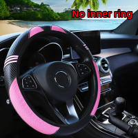 Tapa De Volante Y Freno De Mano En Cuero De Fibra De Carbono Pequeño Monster Para Coche Sin Anillo Interior 3 Conjuntos Accesorios De Coche - details 6