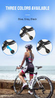 Soporte Para Computadora GPS De Bicicleta HE11 Montaje Para Manillar Compatible Con Garmin Edge 520 plus 820 810 Luz Frontal De Ciclismo Material De Aluminio Y Plástico - details 2