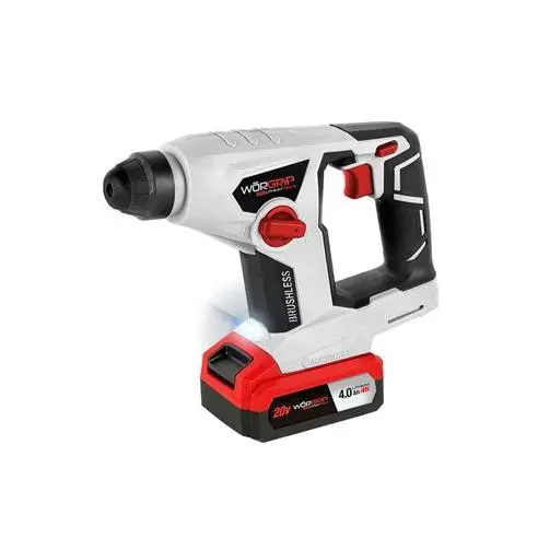 Taladro SDS perforador brushless 4.0Ah WORGRIP 20V - 1